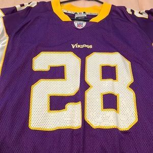 Vintage Adrian Peterson minnesota vikings jersey